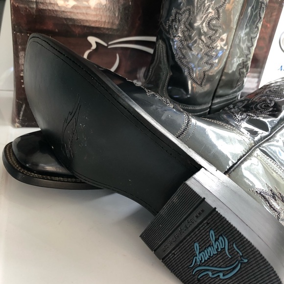 Lagrange patten boots. New, never worn. Kept in original box. - Picture 3 of 6